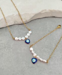 Κολιέ Ατσάλινη Αλυσίδα Φίλντισι