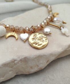 Κολιέ κρύσταλλα κρεμαστά