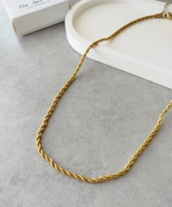 Κολιέ ατσάλινη αλυσίδα