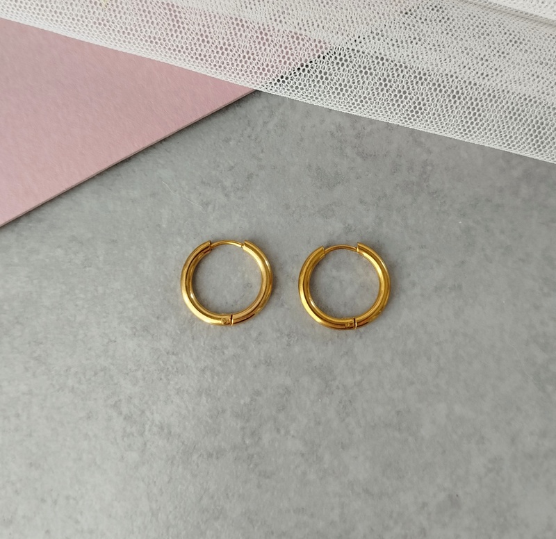 Σκουλαρίκια Ατσάλινα Κρικάκια