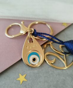 Γούρι μπρελόκ σταγόνα με μάτι