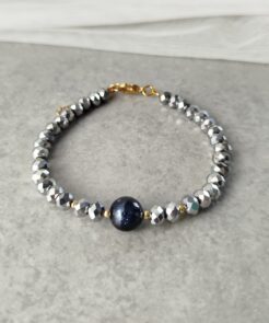 Βραχιόλι ασημί κρύσταλλα