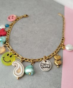 Βραχιόλι Chain Multicolor κρύσταλλα