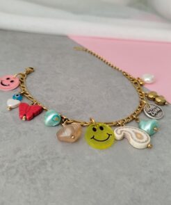 Βραχιόλι Chain Multicolor κρύσταλλα