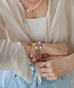 Βραχιόλι Chain Multicolor κρύσταλλα