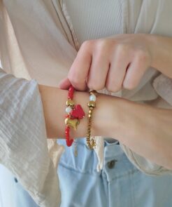 Βραχιόλι κρύσταλλα charms