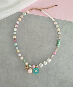 Κολιέ Ζάκυνθος με Φίλντισι και Charms