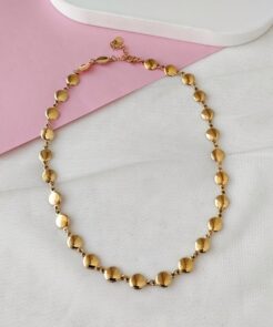 Κολιέ golden mini hearts