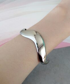 Βραχιόλι Aurelia Silver Cuff Ατσάλι