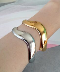 Alternative view of Βραχιόλι Aurelia Silver Cuff Ατσάλι