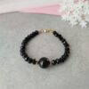 Βραχιόλι με Μαύρα Κρύσταλλα