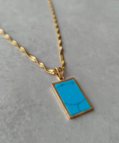 Ατσάλινη αλυσίδα με μενταγιόν