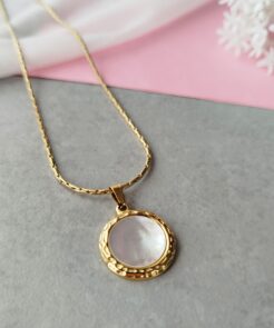 Ατσάλινη αλυσίδα με μενταγιόν