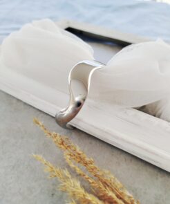 βραχιολι cuff ασημί